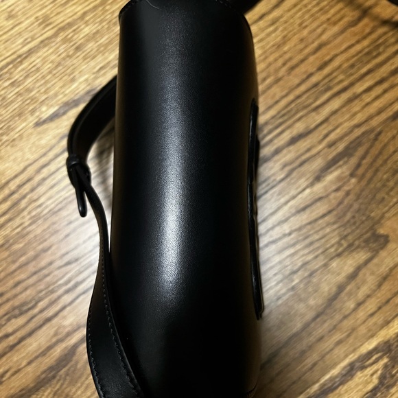 Celine Cuir Triomphe Folco Bag Black - Picture 14 of 16